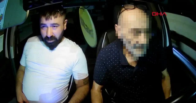 Antalya’da taksiyi gasp etti 9 kilometre sonra kaza yapınca yakalandı VİDEO İZLE