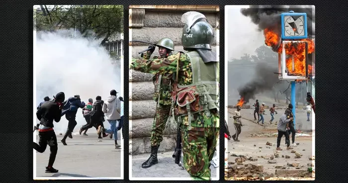 Kenya da halk vergi yasasına tepki için sokaklara indi, ortalık karıştı: 56 yaralı