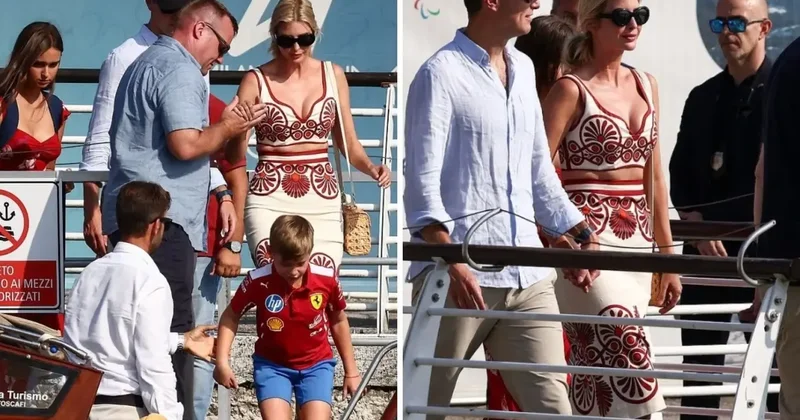 Jeff Bezos un düğünü için İtalya ya gelen Ivanka Trump, şıklığıyla göz kamaştırdı