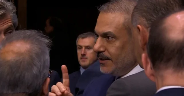 NATO Zirvesi nde Türkiye’yi Bakan Fidan temsil etti: Bakanlar onu dinledi VİDEO İZLE