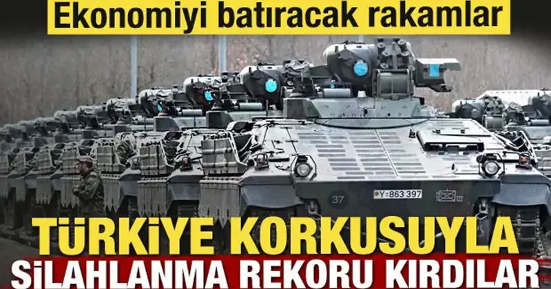 Yunanistan Türkiye korkusuyla silahlanıyor!