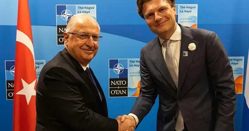 Milli Savunma Bakanı Güler, Hollanda Savunma Bakanı Brekelmans ile görüştü