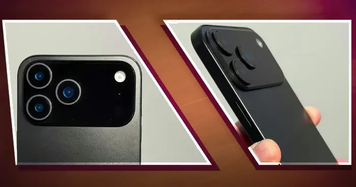 Sızıntı kaynağı görseller paylaştı! iPhone 17 Pro nun kamera adasında radikal değişiklik