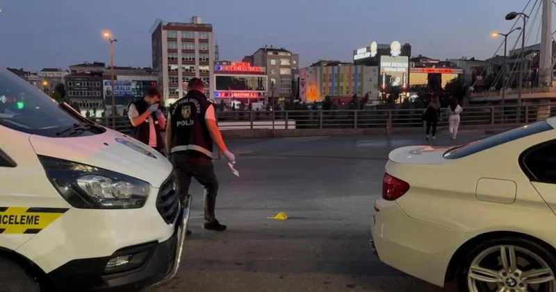 Başakşehir de alışveriş merkezi önünce silahlı saldırı