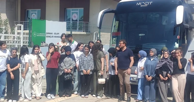 Silopili gençler Çanakkale ye kültür gezisine uğurlandı Şırnak Haberleri