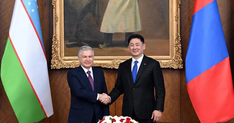 Özbekistan ve Moğolistan ortaklık ilişkilerini geliştiriyor