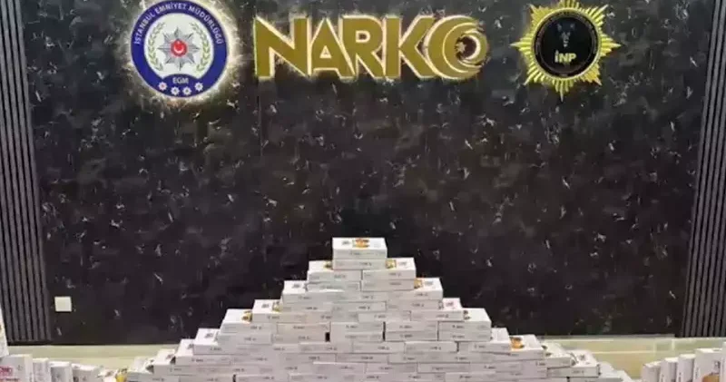 İstanbul da narkotik operasyonlarında 5 günde 548 kilogram uyuşturucu ele geçirildi, 172 kişi tutuklandı