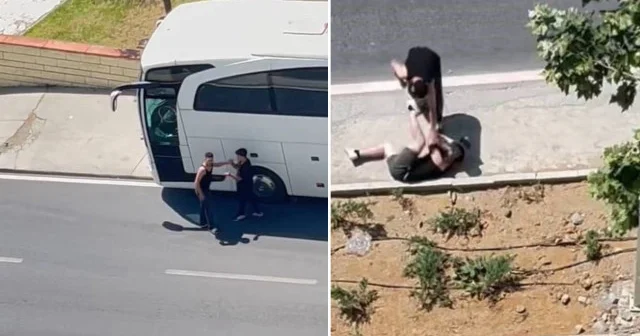 Küçükçekmece de dehşet veren anlar: Sokak ortasında 2 çocuk kâbusu yaşadı İstanbul Haberleri
