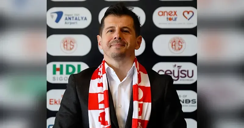 Antalyaspor da Emre Belözoğlu istifa etti