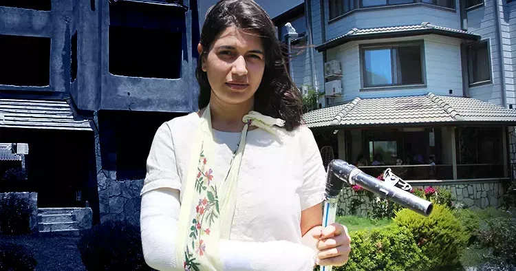 Avukat komşu, hortum yüzünden genç kıza dehşeti yaşattı! Kolum kırılsa meslek hayatımdan olacaktım