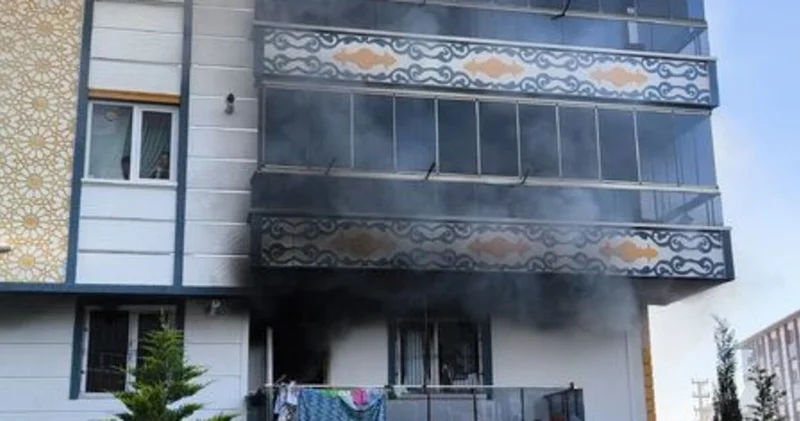 Telefonun bataryası patladı, evde yangın çıktı Son dakika haberleri