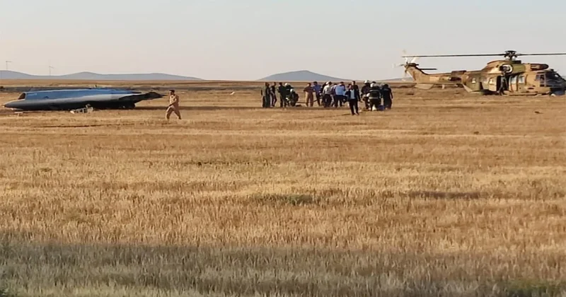 Konya da İHA düştü: Ekipler harekete geçti Sözcü Gazetesi