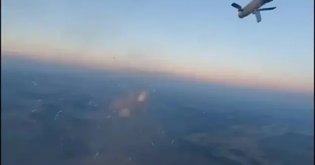 Ukrayna Mi 24 helikopteri, Rus Şahid İHA’sını havada vurdu