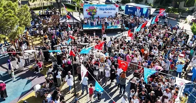 Ümraniye’de çocuk festivali başladı