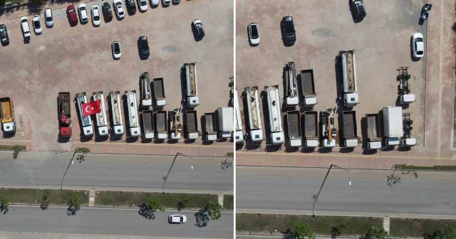 Antalya da sahte belgelerle tescil edilen 22 araç muhafaza altına alındı Antalya Haberleri