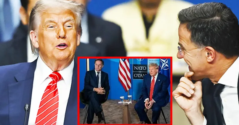 Rutte den Trump a baba benzetmesi