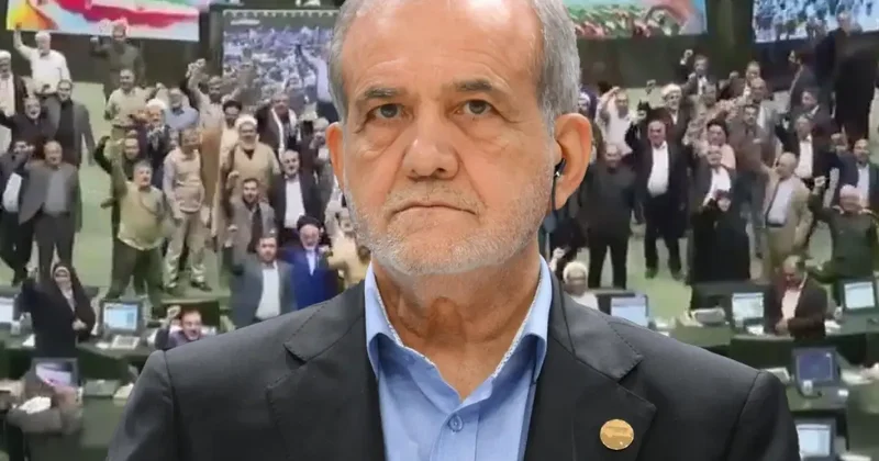 İran Meclisi Amerika ve İsrail e ölüm sloganlarıyla inledi