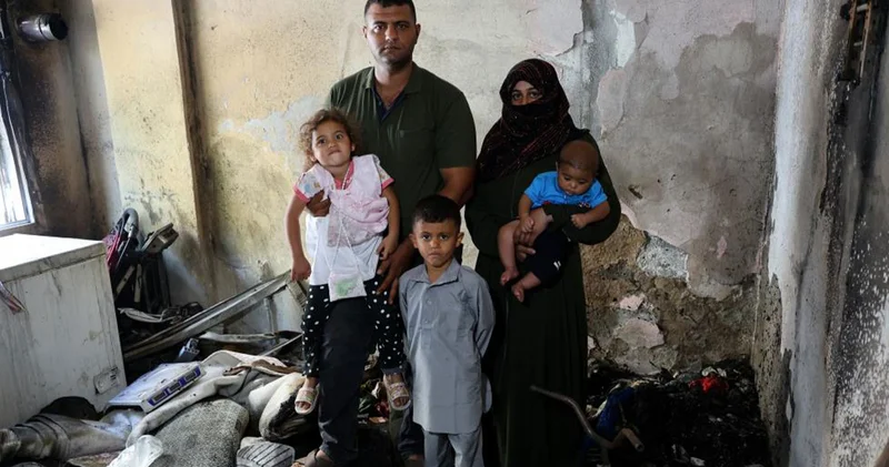 5 kişilik aile uykudayken evleri kundaklandı; molotofkokteyli ile yaktılar
