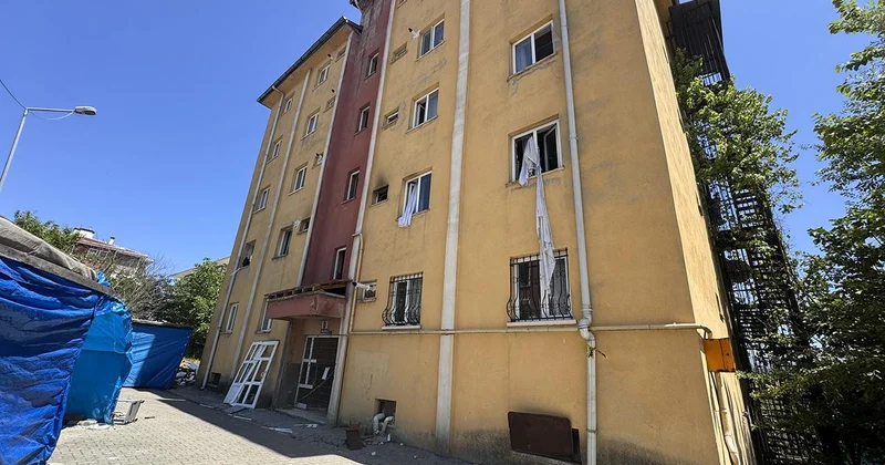 Zonguldak ta doğal gaz patlaması yaşanan 6 katlı bina boşaltıldı