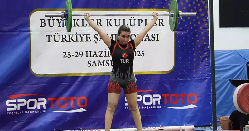Büyükler Kulüpler Türkiye Halter Şampiyonası Samsun’da başladı