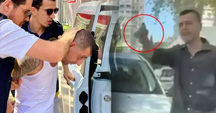 Görüntülere tepki yağmıştı! Polis harekete geçti: Bay maganda gözaltına alındı