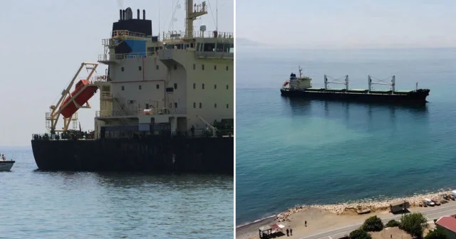 Tekirdağ da kuru yük gemisi karaya oturdu: Kurtarılması için çalışma başlatıldı Tekirdağ Haberleri