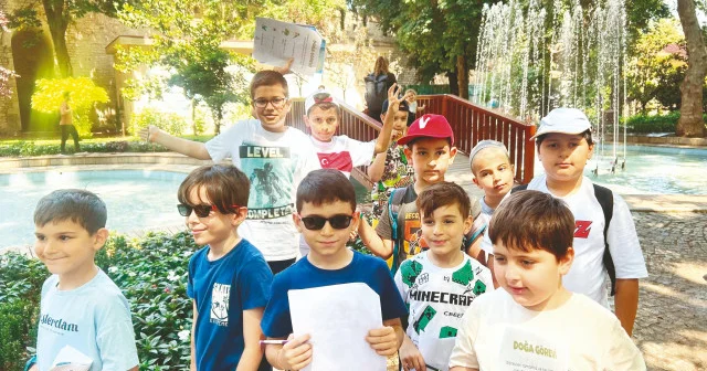 Fatih in minik gezginlerinden adım adım İstanbul turu Gündem Haberleri