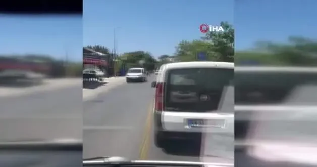 Hasta taşıyan ambulansa yol vermeyen araç sürücüsüne ceza