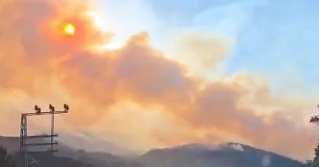 Karabük te üçüncü günde de yangın devam ediyor VİDEO İZLE
