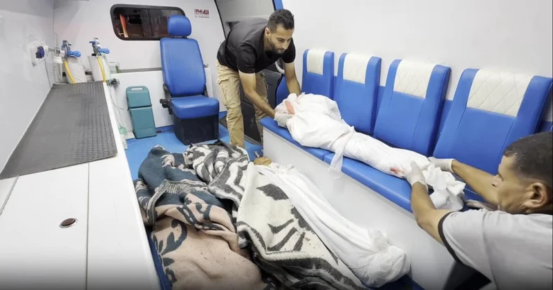 Soykırımcı İsrail, Gazze de sağlık ve sivil savunma ekiplerini kasten hedef alıyor