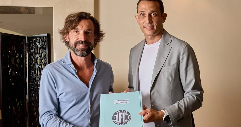 Juventus efsanesi Andrea Pirlo, Dubai United ın yeni teknik direktörü oldu