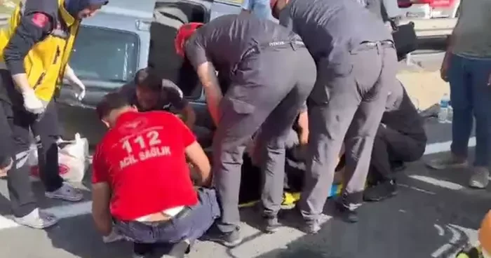 Erzurum da trafik kazası: 4 yaralı
