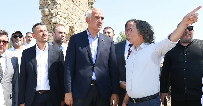 Bakan Ersoy müjdeyi verdi: Aspendos’ta tarih yeniden doğuyor!