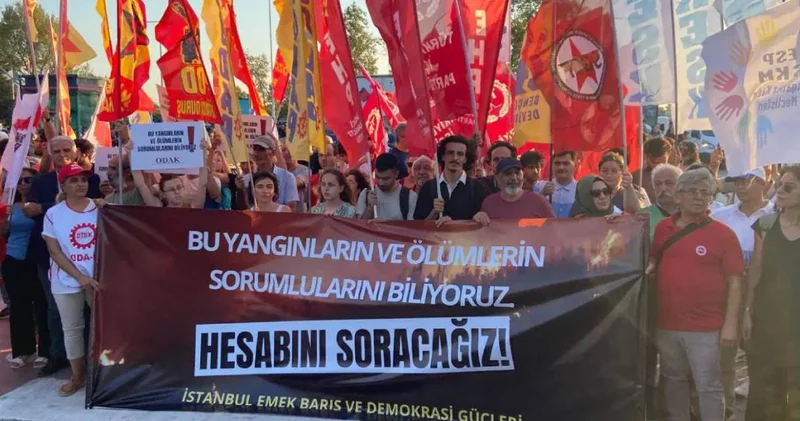 10 orman işçisi için Kadıköy de eylem: Sorumlu AKP iktidarı