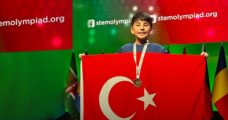 Türkiye nin gururu oldu, 10 yaşındaki dahi dünya birincisi