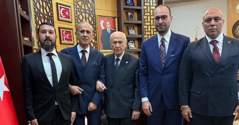 13 yıldır hapisteydi, Bahçeli yi ziyaret etti Sözcü Gazetesi