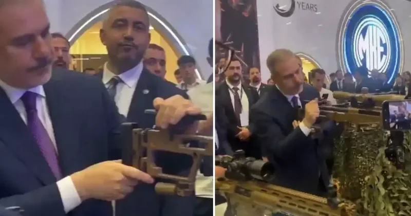Askeri harekat mesajı veren Bakan Fidan ın görüntüsü olay oldu
