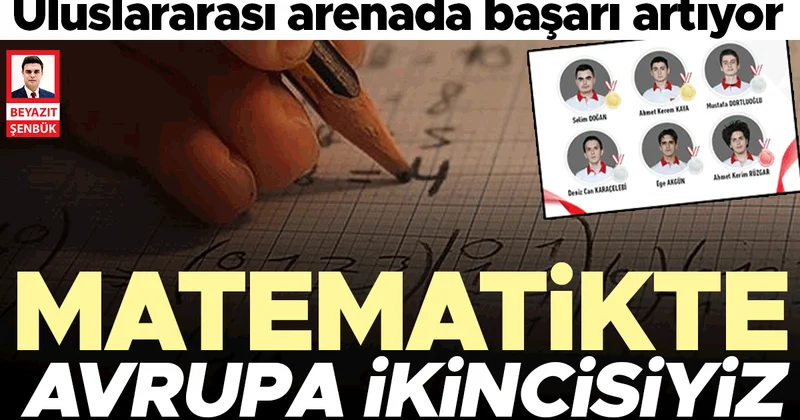 Matematikte avrupa ikincisiyiz