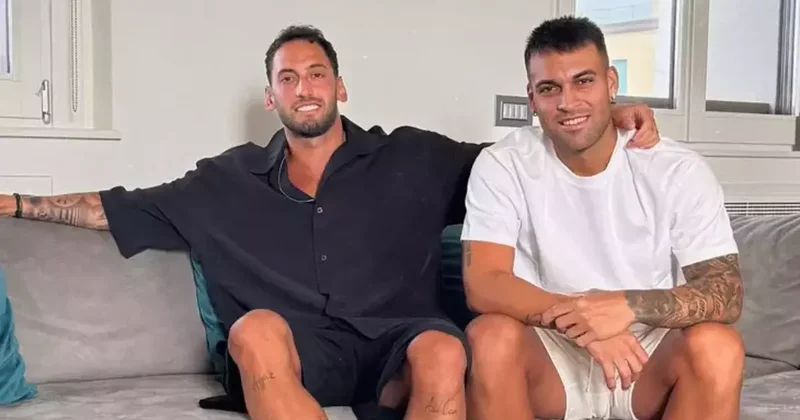 Hakan Çalhanoğlu ve Lautaro Martinez son noktayı koydu! Fotoğraf paylaştı, barış sağlandı Fanatik Gazetesi Fenerbahçe (FB) Haberleri Spor