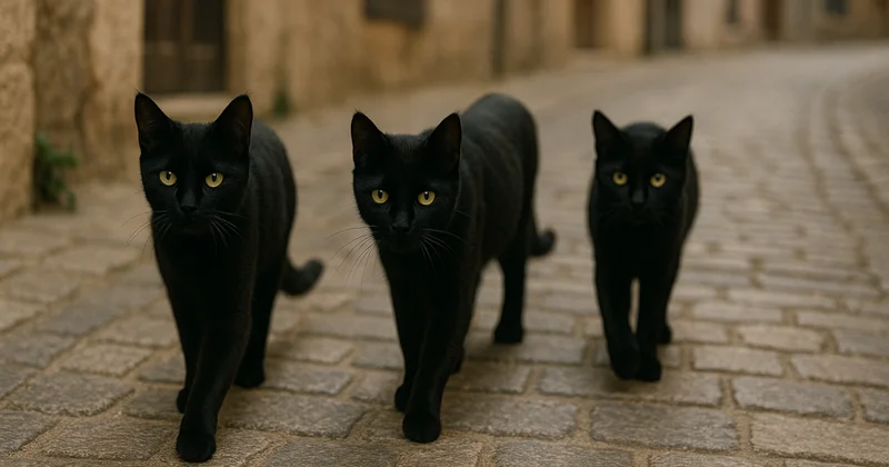 Siyah kedi görmenin Türklerdeki gerçek anlamı çok başka: Uğursuzluk değilmiş.. Sözcü Gazetesi
