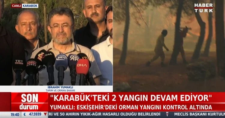 Bakan Yumaklı dan açıklama