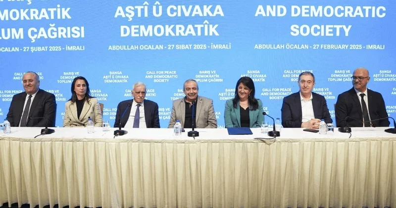DEM heyeti İmralı ya gitti