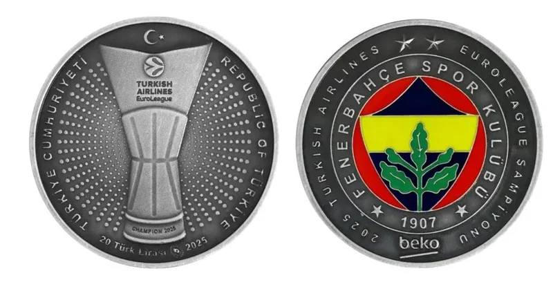 Darphane den Fenerbahçe Beko nun Euroleague zaferine özel para Para Haberleri