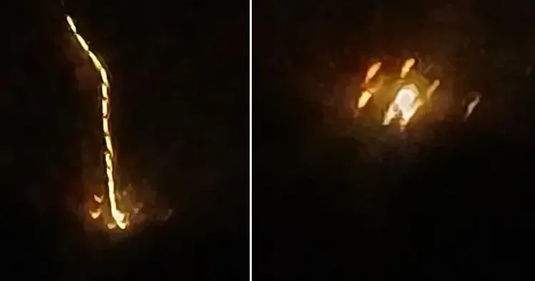 Gökyüzünde gece saatlerinde ortaya çıktı! Bilecik te gizemli ışık endişe yarattı: Daha önce böyle bir şey görmedim