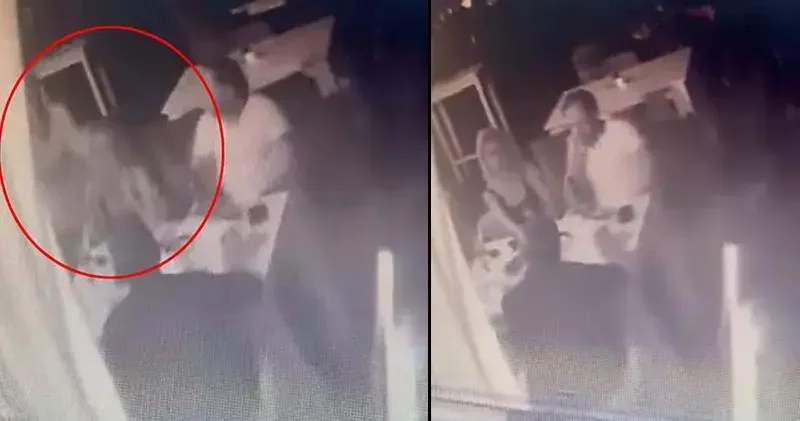 Eğlence mekanında arkasından yaklaştığı kadının başını masaya vurdu