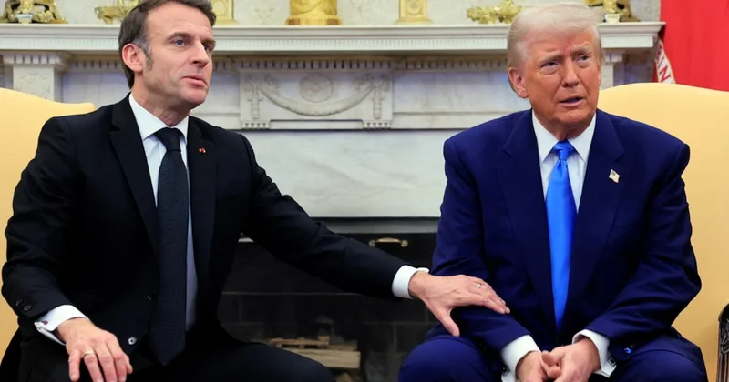 Trump, Macron un Filistin kararını ti ye aldı Sözcü Gazetesi