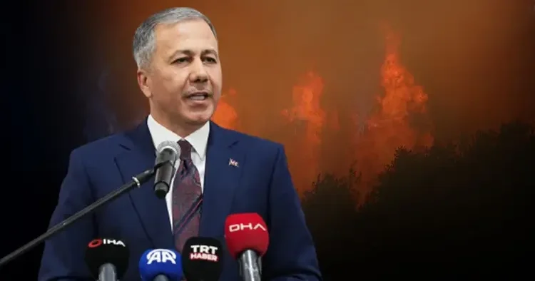 Bakan Yerlikaya orman yangınlarının bilançosunu açıkladı: 311 konut, 16 iş yeri ağır hasarlı; 27 kişi tutuklandı