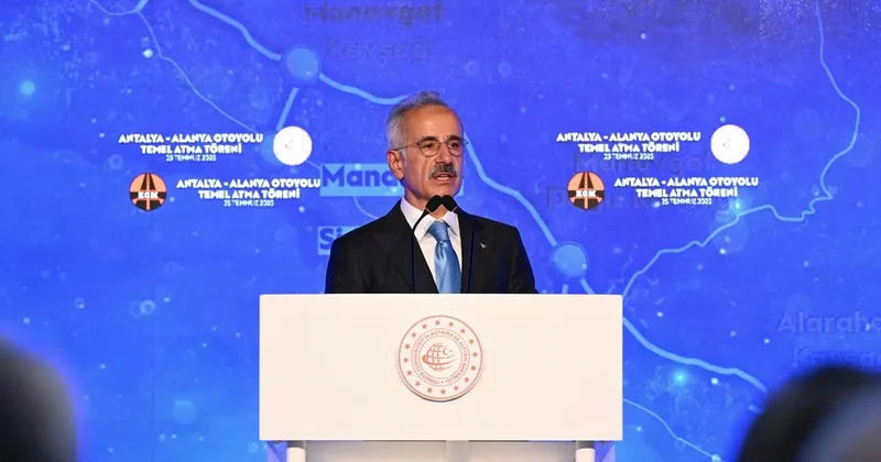 Turizmin başkentine dev yatırım! Antalya Alanya Otoyolu’nun temeli atıldı