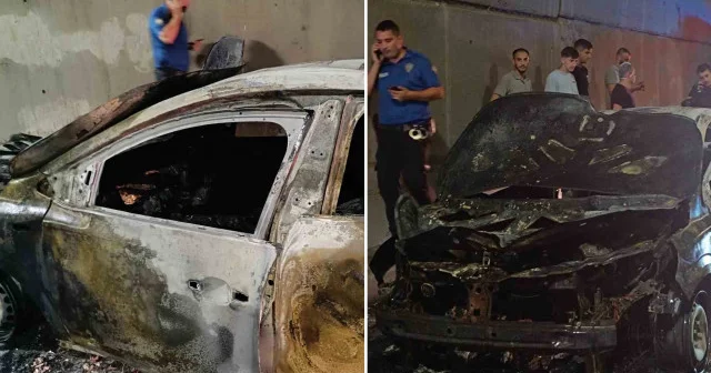 Pendik te seyir halindeki otomobil yanmaya başladı: Kısa sürede kullanılamaz hale geldi İstanbul Haberleri