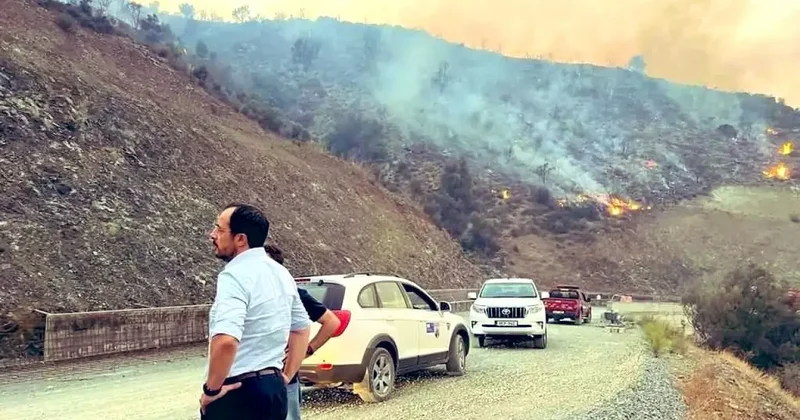 Kin ateşi yaktı! Türklerden yardım almam dedi, yangını seyretti, evler kül oldu